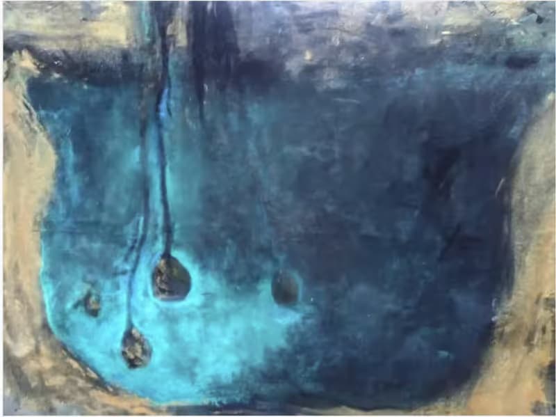 #3 Abstract Turquoise Abstract