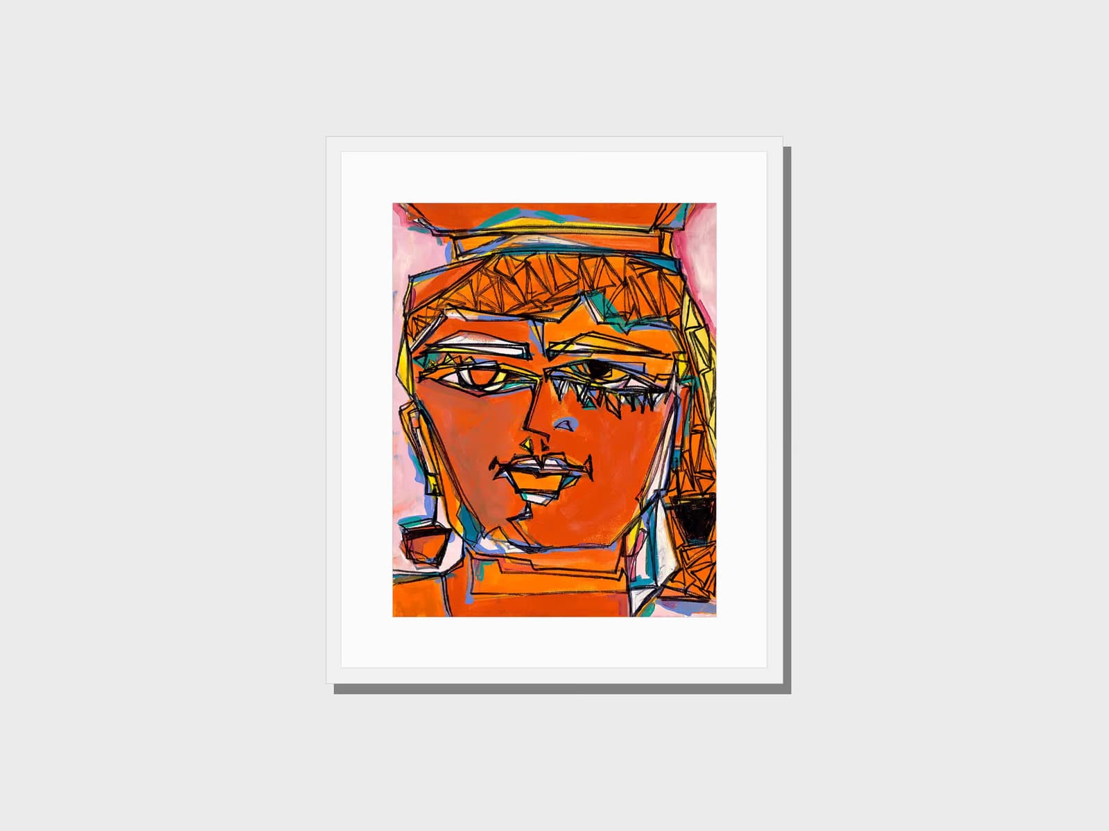 Rosemary — framed print on a wall