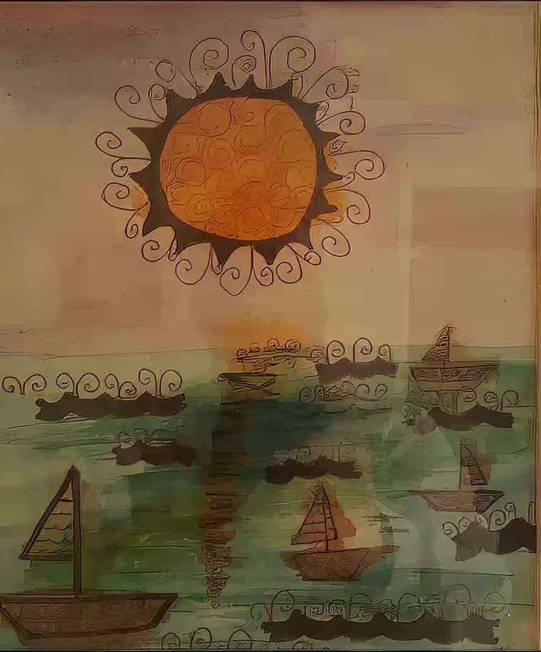 sunset in alexandria